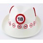 TRIBLY HAT NON WOVEN TRAFFIC SIGN 18 QS.