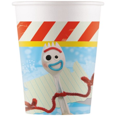 BICCHIERE CARTA 8 PZ * TOY STORY 4 Q