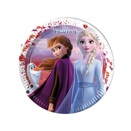 PIATTO 23 CM 8 PZ * FROZEN II Q