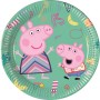 PIATTO 20 CM 8 PZ * PEPPA PIG MESSY Q