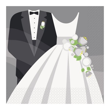 16 SILVER WEDDING LUNCH NAP QS