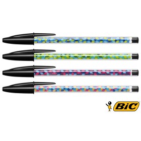 BIRO BIC CRISTAL COLLECTION NERO 20PZ