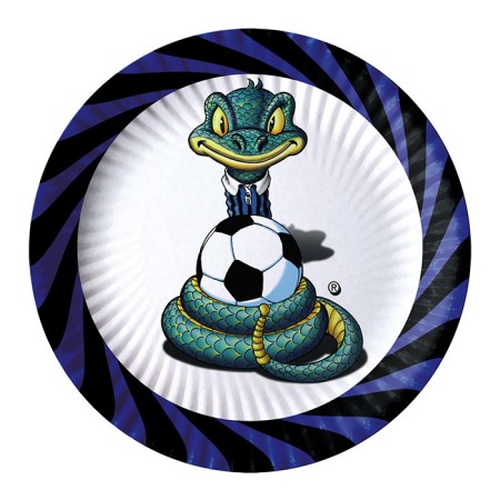 PIATTI SIBILO NEROAZZURRO