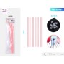 STECCHE PER PALLONCINI ROSA CM.40 PZ.10