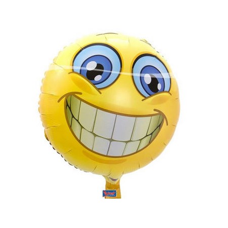 MYLAR EMOTICON 17 POLLICI.