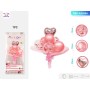 SET PALLONCINI MAZZO DI FIORI ROSA