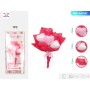 SET PALLONCINI FIORE CUORE ROSA