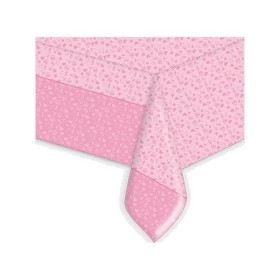 TOVAGLIE PLASTICA 140X270 BABY ROSA