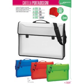 PORTA DISEGNI PP  52X37 VERDE