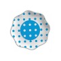 PIATTI 23CM POIS TURCHESE.