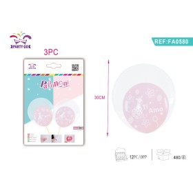 PALLONCINI DOPPIO STRATO TI AMO