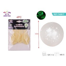 PALLONCINI FLUO BUON COMPLEANNO