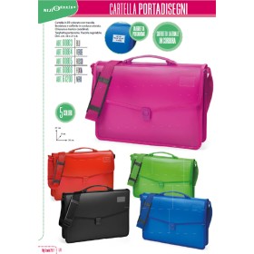 CARTELLE PORTADISEGNO C/TRACOLLA