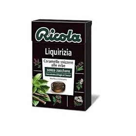 ASTUCCI CARAMELLE RICOLA 50GR LIQUIRIZIA
