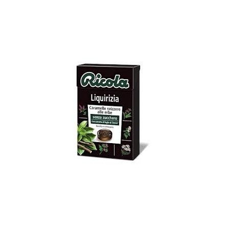 ASTUCCI CARAMELLE RICOLA 50GR LIQUIRIZIA
