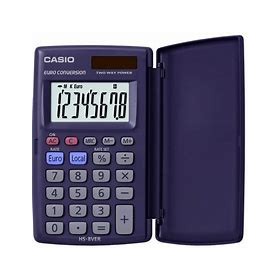 CALCOLATRICE TASCABILE SOLARE CASIO HS-8VER