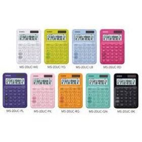 CALCOLATRICE DA BANCO SOLARE 12 CIFRE VERDE CASIO MS-20UC