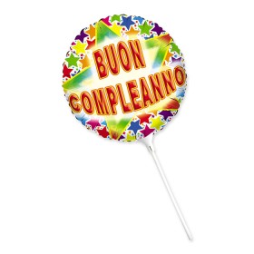 MYLAR TONDO CM.25 BUON COMPL. STARDUST