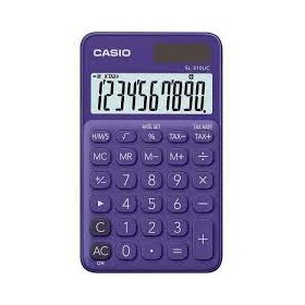 CALCOLATRICE TASCABILI CASIO 10 CIFRE SL-310UC BLU
