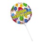 MYLAR TONDO CM.25 BUON COMPL. HAPPY BALLONS