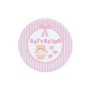 PIATTI PICCOLI BATTESIMO TEDDY ROSA