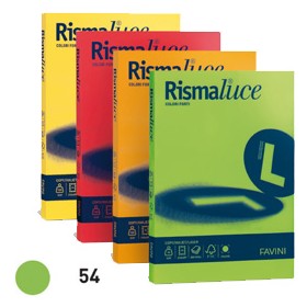 CARTONCINO A4  RISMALUCE 200GR. PISTACCHIO 125