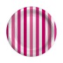 PIATTI GRANDI STRIPES FUXIA