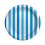 PIATTI GRANDI STRIPES TURCHESE
