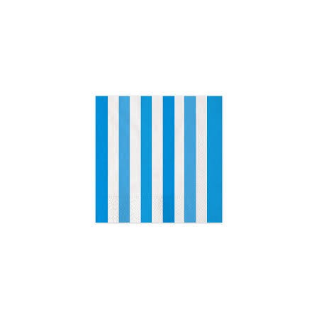 TOVAGLIOLI 33X33 STRIPES TURCHESE