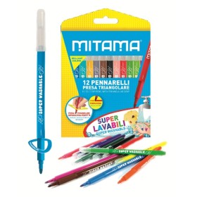 PENNARELLI SUPER LAVABILI TRIANG. 3MM