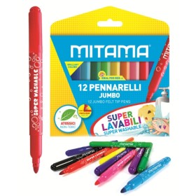 PENNARELLI JUMBO SUPER LAVABILI 12PZ