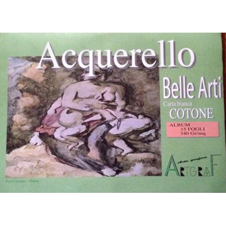 ALBUM ACQUERELLO 24X33 340GR