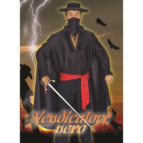 VESTITI VENDICATORE NERO ADULTO