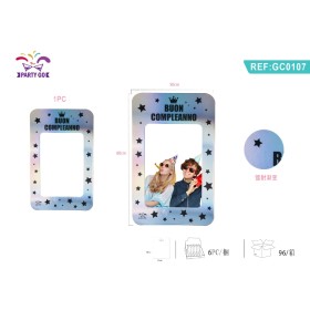 CORNICI DI CARTONE 50X80 PER SELFIE BUON COMPLEANNO