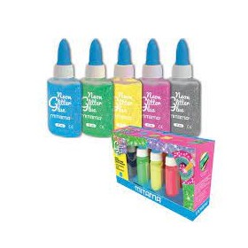 GLITTER FLUO  ASS. X 5 MITAMA