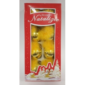 SFERE NATALIZIE ORO 8PZ