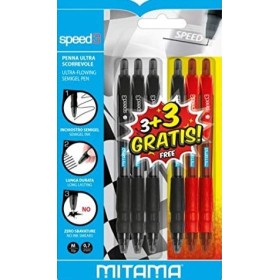 PENNE A SFERA SCATTO SPEED BLU/ROSSE