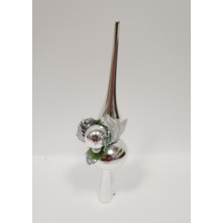 PUNTALE ALBERO ARGENTO