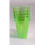 BICCHIERI FLUORESCENTI VERDI PZ.6