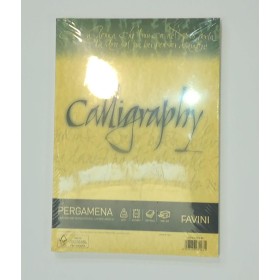 PERGAMENA A4 GR. 190 FAVINI ORO 03 CALLIGRAPHY