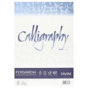 PERGAMENA A4 GR. 90 FAVINI NATURALE 06 CALLIGRAPHY