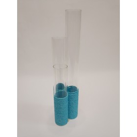 VASO 3 FIORI COLOR. 7X25