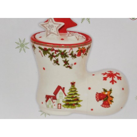 PORTA BISCOTTI CERAMICA SCARPA