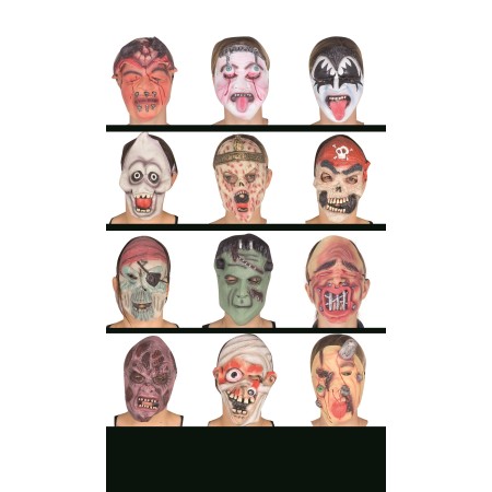 MASCHERE GOMMA ASSORTITE