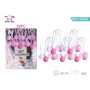 SET PALLONCINI BIANCO ROSA PZ.60