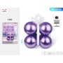 SET PALLONCINI METALLIZZATI VIOLA PZ.13