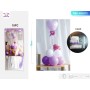 PALLONCINI PER DECORAZIONI CUORE VIOLA PZ.18