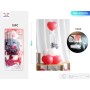PALLONCINI PER DECORAZIONI CUORE ROSSO PZ.18