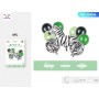 SET PALLONCINI CON ZEBRA PZ.9