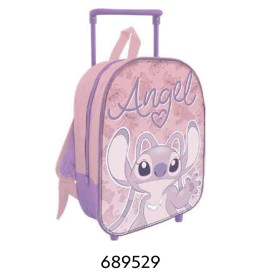 ZAINI TROLLEY ASILO STITCH ROSA